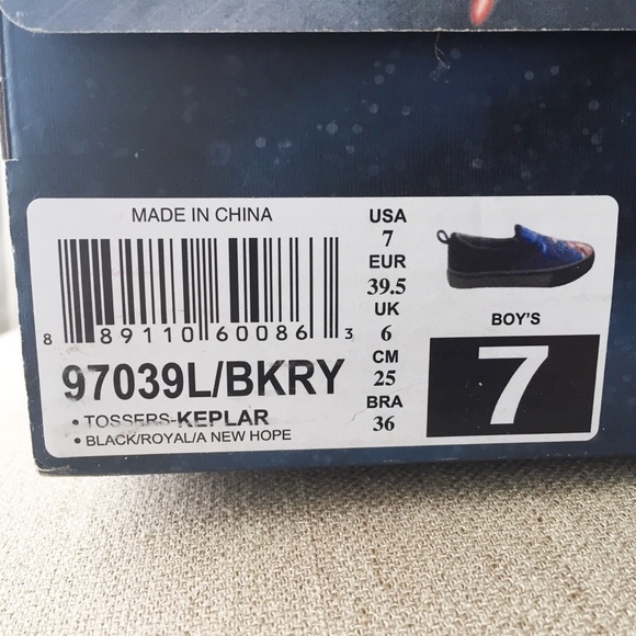 SOLD RARE Star Wars A New Hope Skechers NIB - Picture 7 of 8